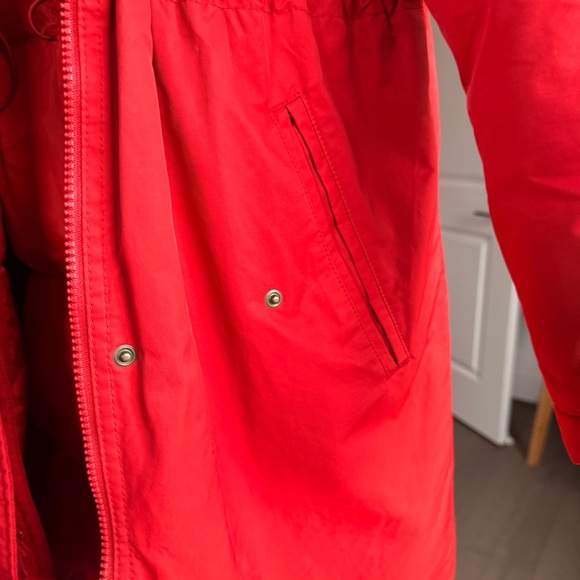 Universal Thread Red Water-Resistant Puffer Jacket - Picture 3 of 11